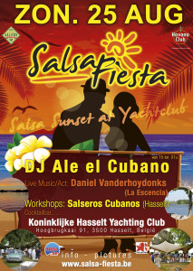 Salsa Fiesta zomer 2013 Yachting Club Hasselt