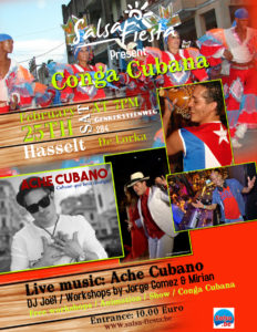 Salsa fiesta Conga Cubana (3)